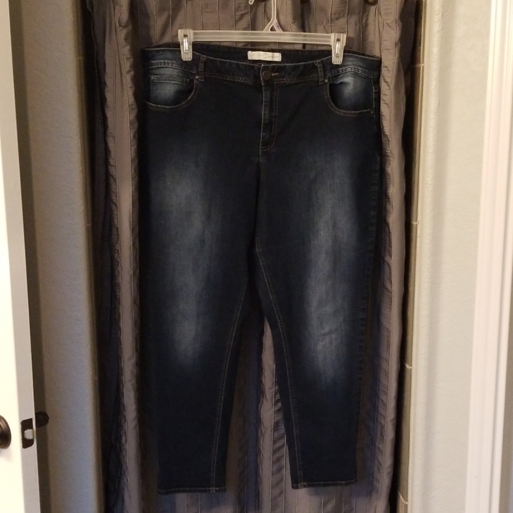 Cato jeans, classic fit, size 22
